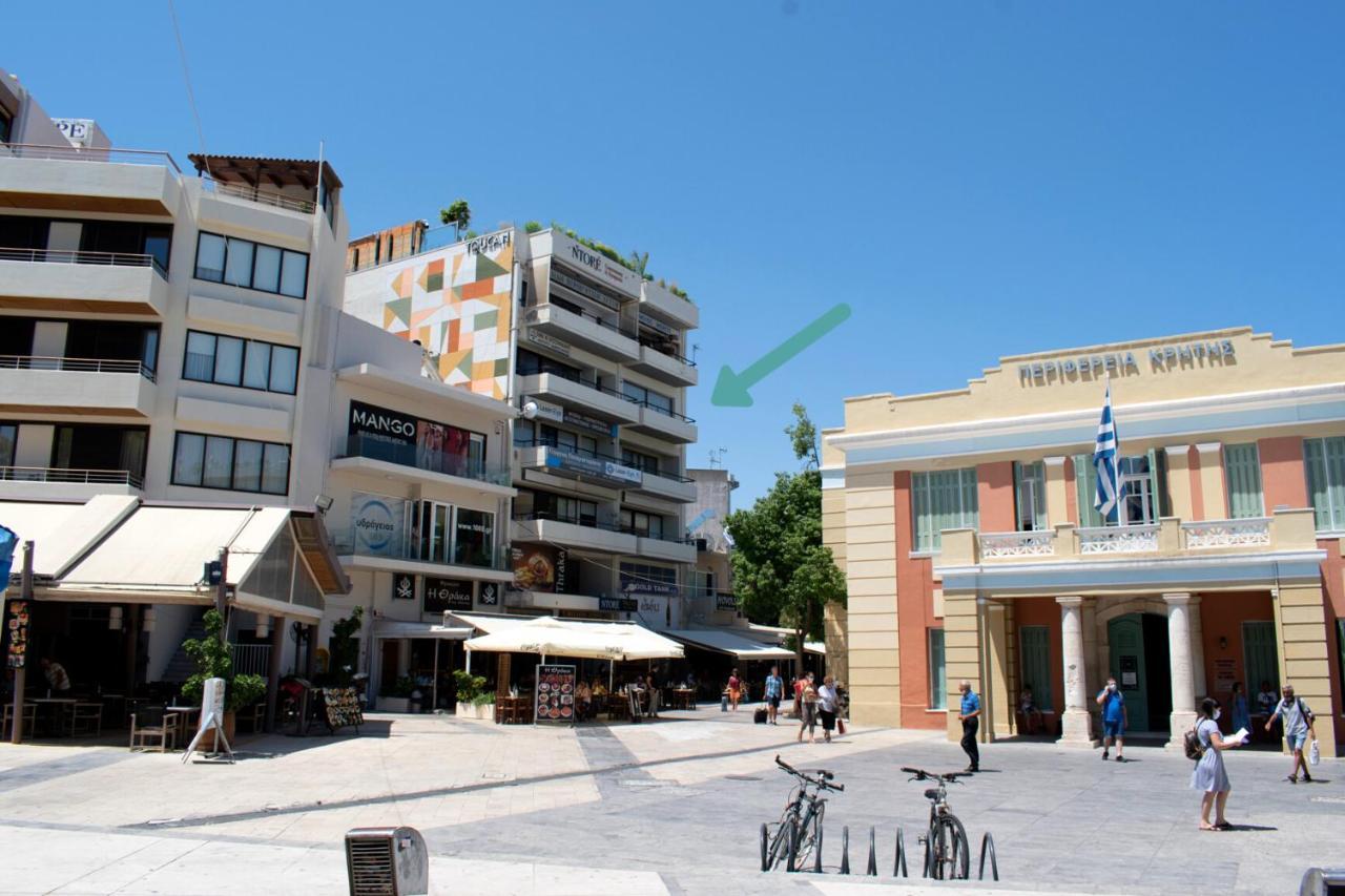 The H Experience Boutique Apartment Downtown Heraklion ภายนอก รูปภาพ